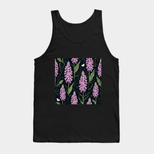 Foxgloves pattern Tank Top